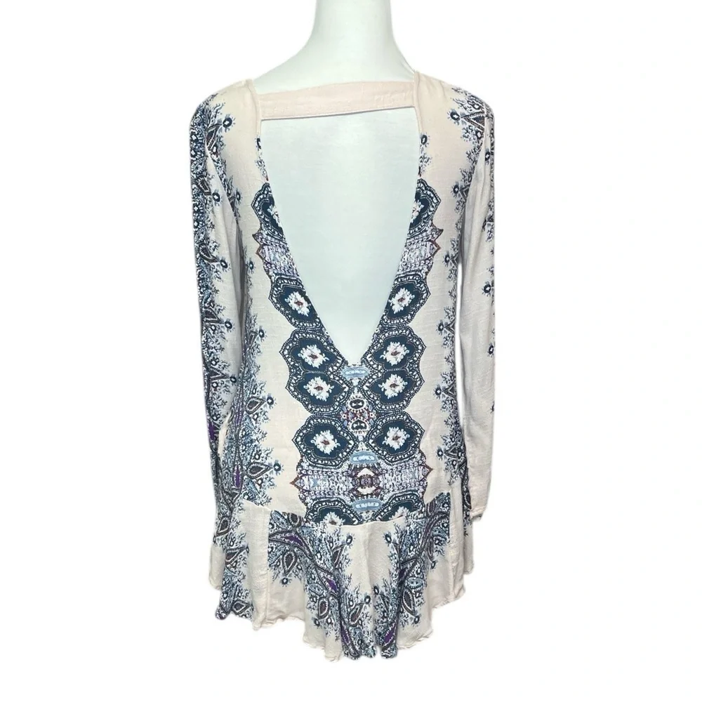 Free People Smooth Talker Patterned Dress - Picture 4 of 6